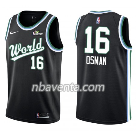 Camiseta Hombre Cleveland Cavaliers Cedi Osman 16 Nike 2019 Rising Star Swingman
